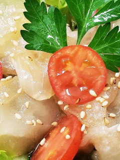 お年寄り絶賛シリーズ☆鯛☆漬けサラダ☆-レシピのメイン写真