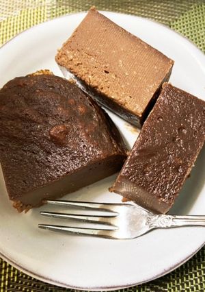 レンジでチョコチーズケーキ-レシピのメイン写真