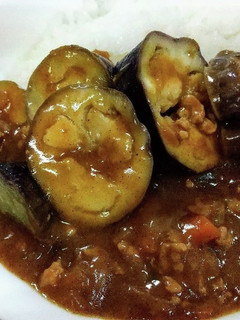なすと挽肉のカレー-レシピのメイン写真