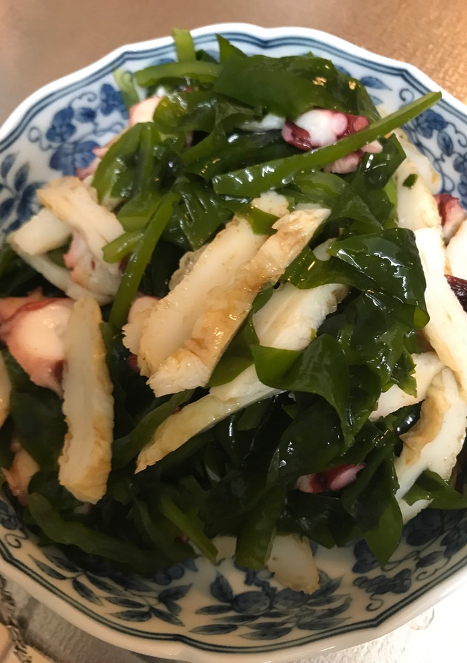 わかめとタコの生姜醤油和え-レシピのメイン写真