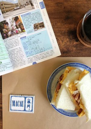 茶餐廳の味★チャーシューたまごサンド-レシピのメイン写真
