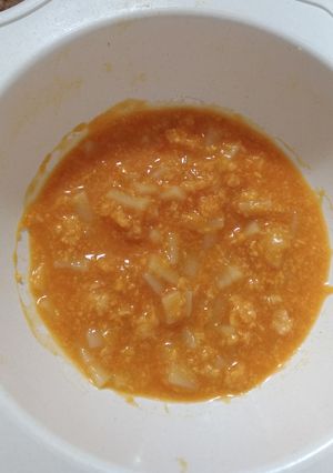 【離乳食】鮭とかぼちゃのおうどん-レシピのメイン写真