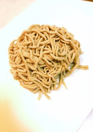 製麺機不要！二郎系中華麺☆手打ち太麺！-レシピのメイン写真
