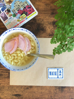 茶餐廳の味★ハムとマカロニのスープ-レシピのメイン写真