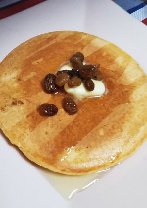 豆乳で作るフワフワパンケーキ♪-レシピのメイン写真