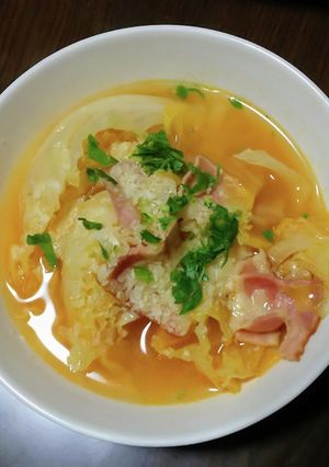 キャベツのアホスープ-レシピのメイン写真