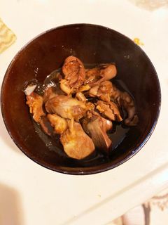 鳥ハートの煮物-レシピのメイン写真