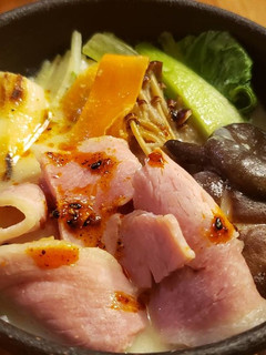 ジローのハムで”ハムしゃぶ豆乳みそ鍋!”-レシピのメイン写真