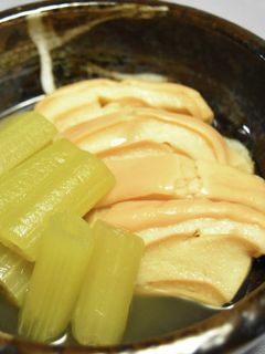 ふきと車麩の煮物-レシピのメイン写真
