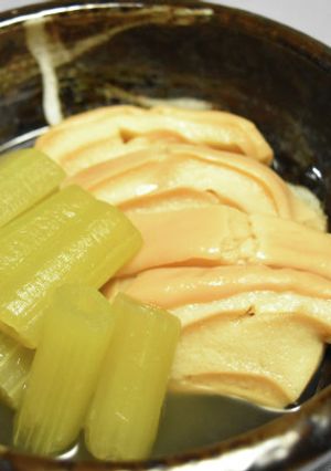 ふきと車麩の煮物-レシピのメイン写真
