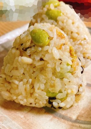 もち麦が入った！枝豆こんぶを再現-レシピのメイン写真