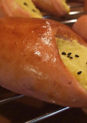 見た目もそっくり！さつまいもパン-レシピのメイン写真