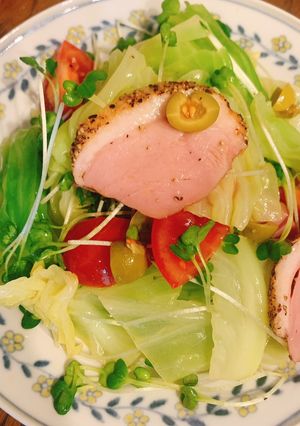 キャベツと鴨パストラミのサラダ-レシピのメイン写真