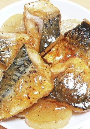 ポンのさば大根のふっくらトロっと甘辛煮-レシピのメイン写真