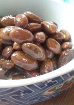 トロッと★とら豆の甘煮～甘さ控えめ版～-レシピのメイン写真