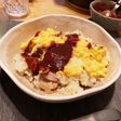 デミ風ソースのオムライス