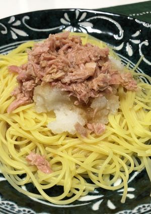 めんつゆで簡単☆大根おろしツナパスタ-レシピのメイン写真