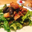 味付け3つ♪鶏もも肉と茄子の山椒炒め
