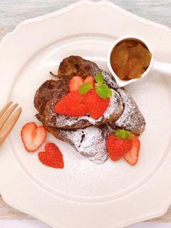 ココアフレンチトースト♡うちかわごはん♡-レシピのメイン写真