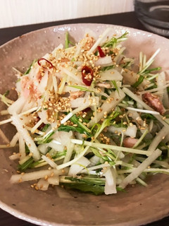 簡単!ヘルシー!大根と水菜のタイ風サラダ-レシピのメイン写真
