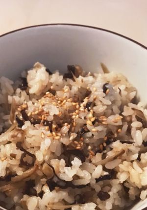 雪平鍋でつくる炊き込みご飯#1-レシピのメイン写真