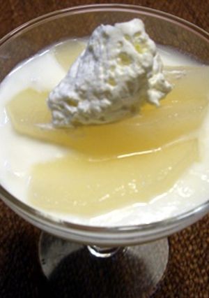レンジで簡単♪梨のコンポート♪-レシピのメイン写真