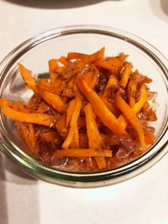 お弁当に にんじんのおかか炒め-レシピのメイン写真