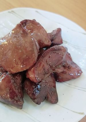貧血対策に☆鉄分補給 レバーの甘辛煮-レシピのメイン写真