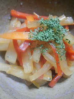 大根と人参の「バター醤油炒め」-レシピのメイン写真