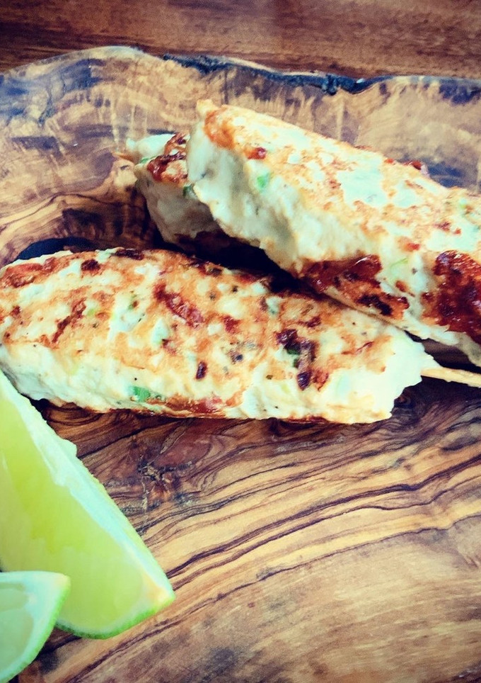 鶏の洋風つくね(混ぜて焼くだけ)-レシピのメイン写真