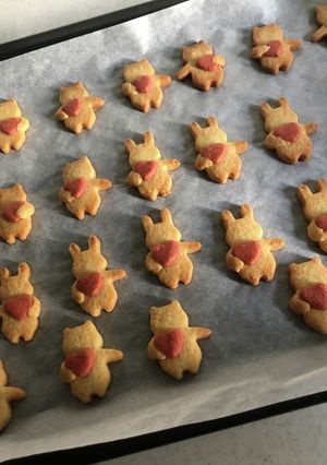 バレンタイン!簡単型抜きクッキー-レシピのメイン写真