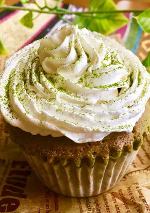 ＨＭでチョコたっぷり抹茶マフィン-レシピのメイン写真
