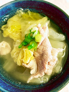 白菜と豚肉のさっぱり塩スープ-レシピのメイン写真