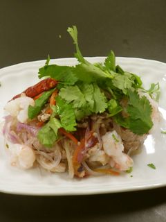 ヤムウンセン風甘えび春雨サラダ-レシピのメイン写真