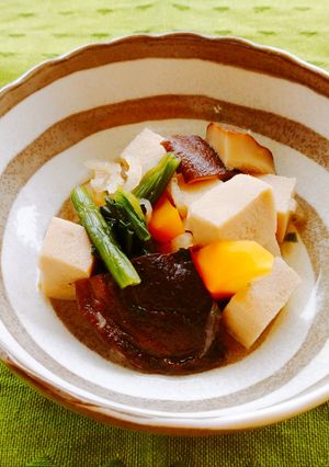 高野豆腐の五目煮-レシピのメイン写真