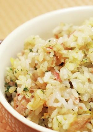 電子レンジで作る！簡単チャーハン-レシピのメイン写真