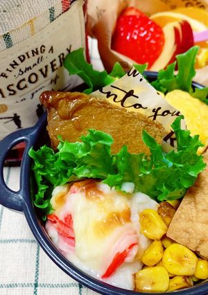 毎日のお弁当202-レシピのメイン写真