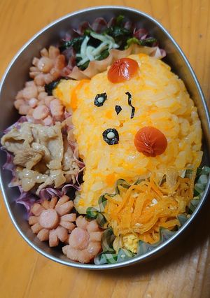ピカチュウ弁当（娘３歳のお弁当会）-レシピのメイン写真