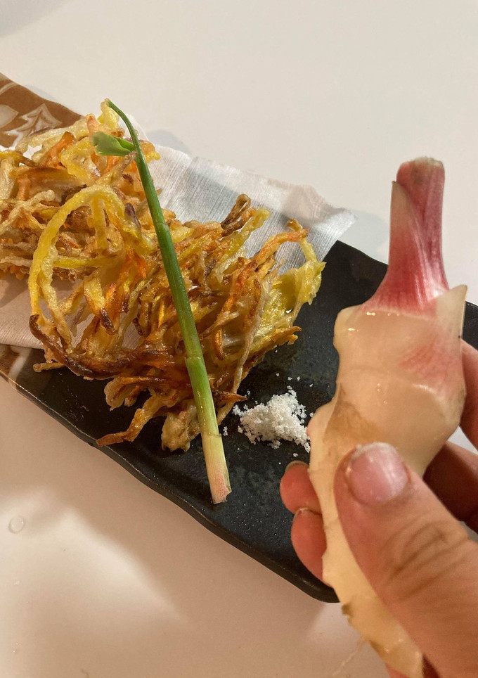 新ショウガのかき揚げ-レシピのメイン写真