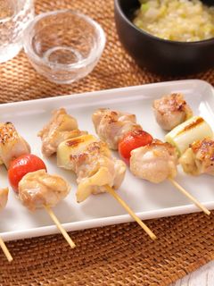 ねぎ塩レモン焼き鳥-レシピのメイン写真