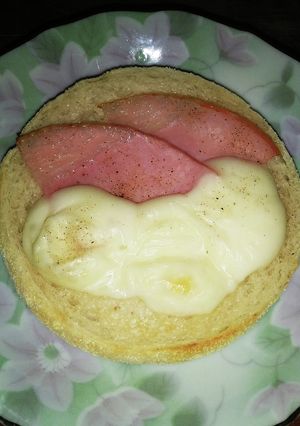 ハムとチーズの簡単オープンサンド-レシピのメイン写真