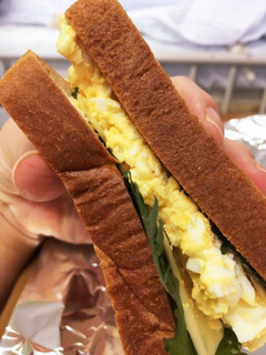 卵と大葉とチーズサンドイッチ-レシピのメイン写真