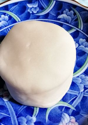 切り餅と生白あんで甘くないねりきり風-レシピのメイン写真