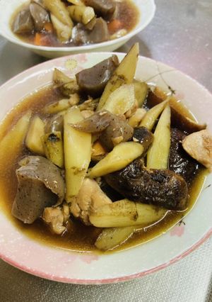 フライパンで鶏肉の煮物-レシピのメイン写真