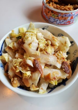 白菜の甘辛ゴマツナサラダ-レシピのメイン写真