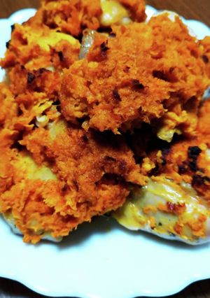 鶏もも肉の人参ソース焼き★カレー風味-レシピのメイン写真