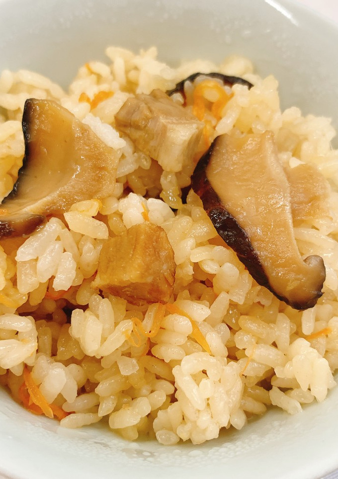 【病院】豚の角煮ごはん【給食】-レシピのメイン写真
