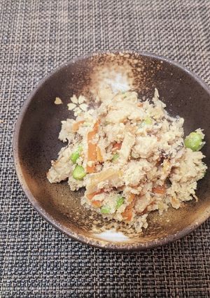 【"かえし"で簡単常備菜】おからのや〜つ-レシピのメイン写真