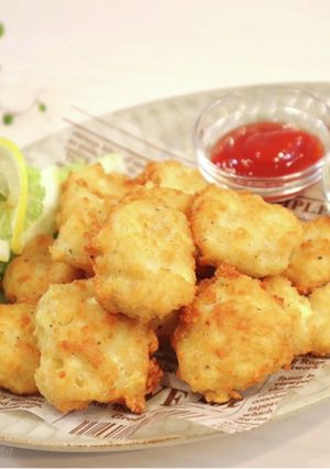 10分で完成！サクふわ♪豆腐入りナゲット-レシピのメイン写真
