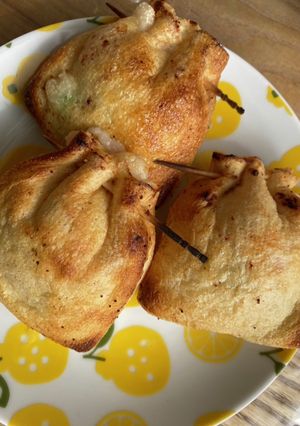 とろろ明太子チーズ　油揚げ-レシピのメイン写真